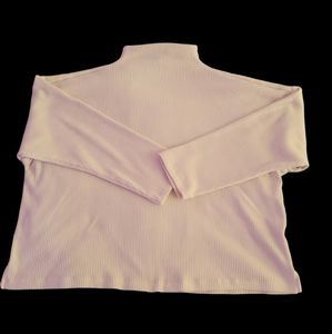 Old Navy White Cowl Neck Sweater Size XL